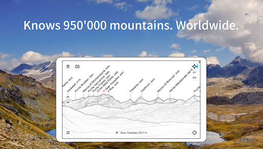 تحميل peakfinder مهكر للاندرويد peakfinder.4.7.7.APK.2026 آخر إصدار 5